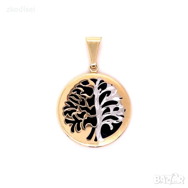 Златен медальон 3,04гр. 14кр. проба:585 модел:29302-1, снимка 1