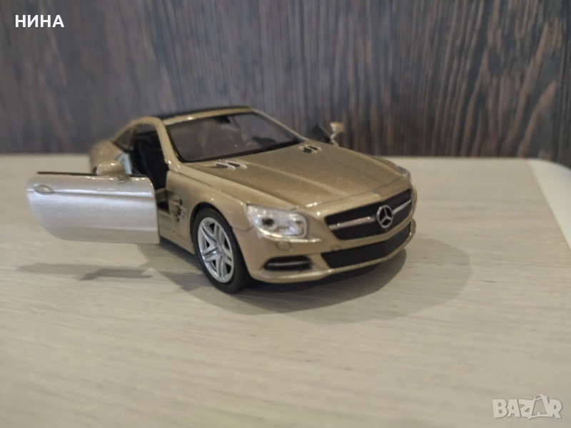 Метална количка Mercedes -Benz SL 500 !!!, снимка 1