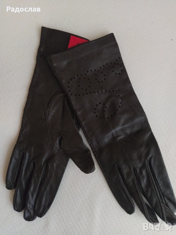 ръкавици от естествена кожа старо производство , снимка 1