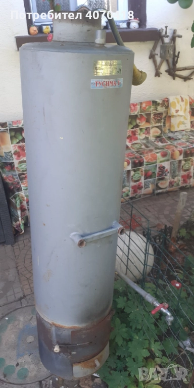 Бойлер на твърдо гориво , снимка 1