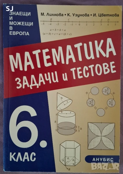 Сборник задачи и тестове по математика--6 клас, изд. Анубис, снимка 1