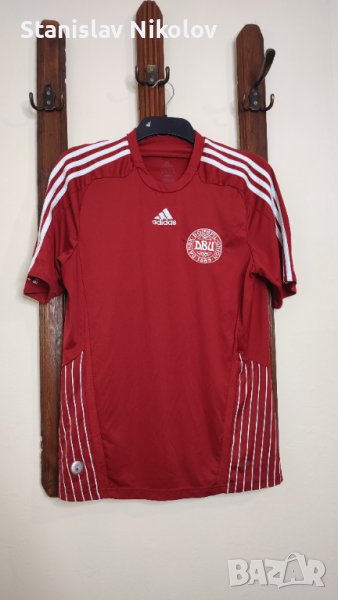 Домакинска футболна тениска на Дания x Adidas (2008-2010), М size, снимка 1
