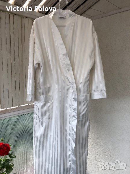Красив голям халат цвят айвъри, снимка 1