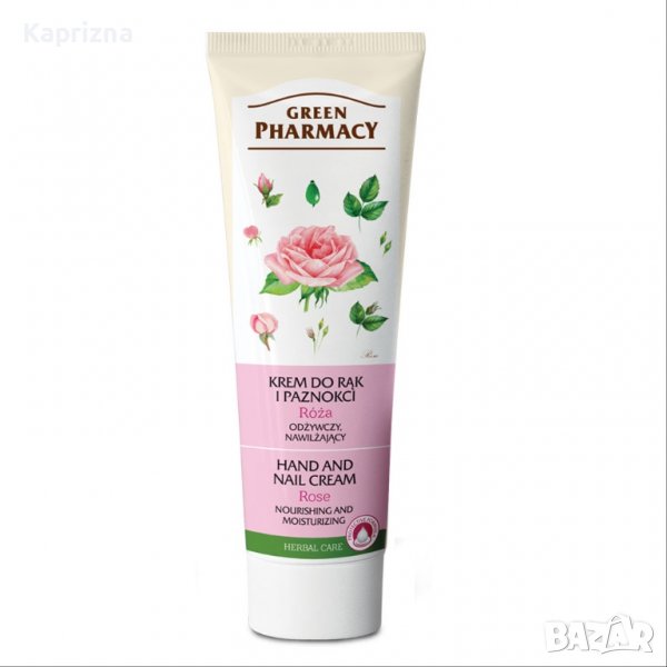 Крем за ръце и нокти с роза – за подхранване и овлажняване, снимка 1