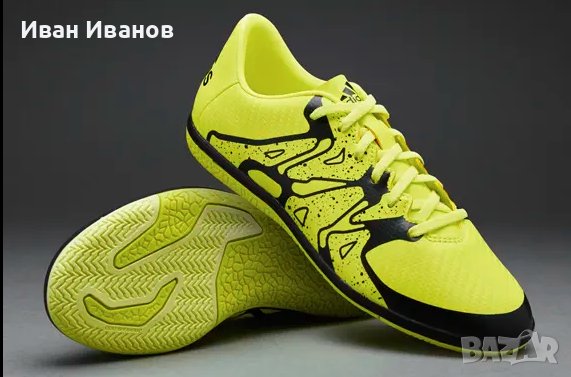 футболни обувки за зала Adidas X 15.3 IN  номер 39 1/3, снимка 1
