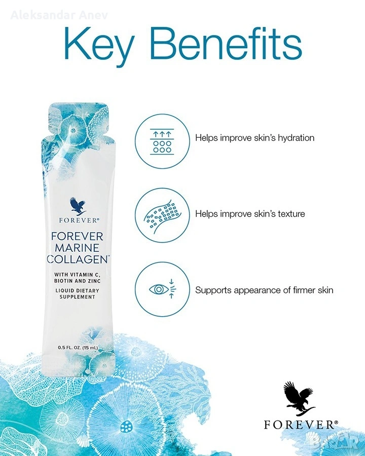 forever marine COLLAGEN 30бр по 15мл, снимка 1