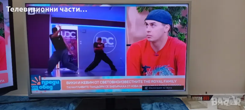 Телевизор Toshiba 40TL933 на части LTA400HV04/PE1063 V28A001396A1/V71A00022900 N150A001L/12PSQBC4LV0, снимка 1