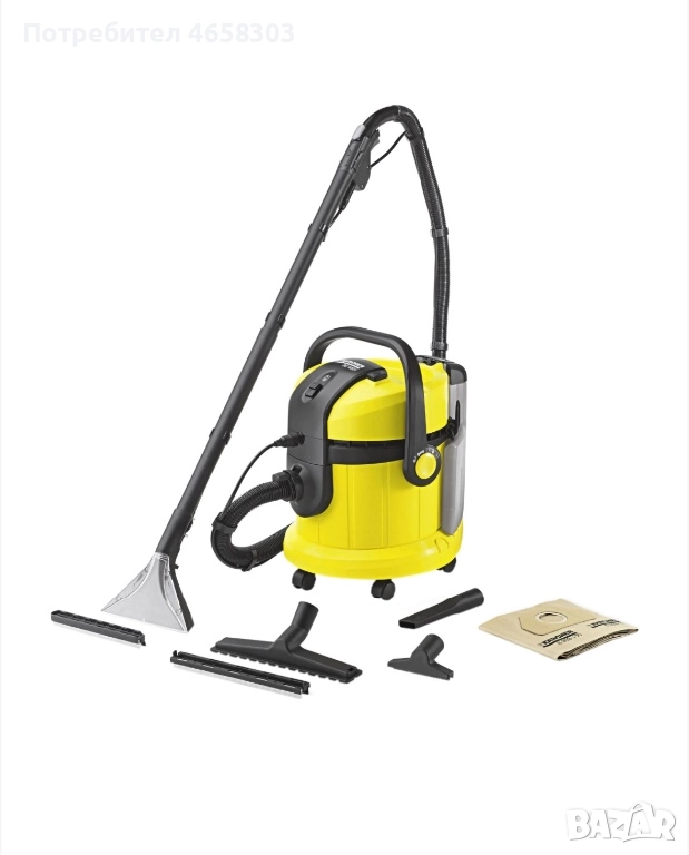 Перяща прахосмукачка Karcher SE 4001, 1400 W, Използвано, снимка 1