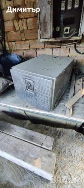 Хромникелов сандък за бус, снимка 1