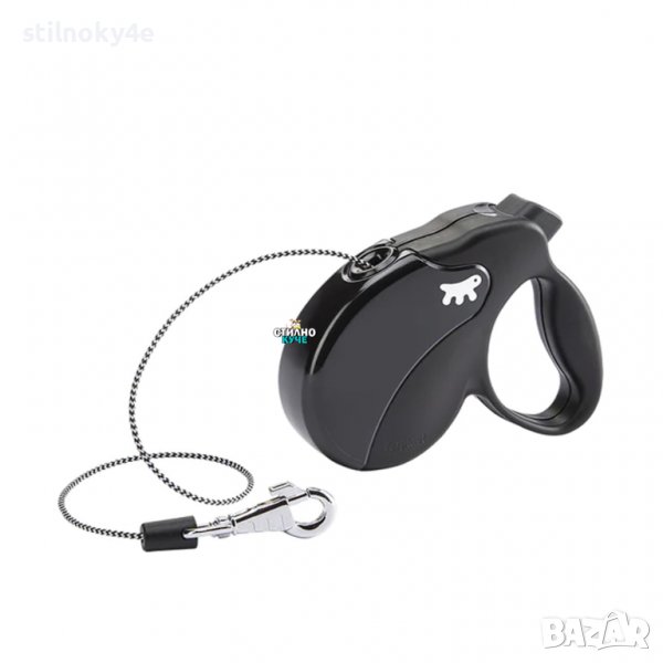 Автоматичен повод за куче с въже Кучешки автоматичен повод на въже Автоматични кучешки поводи, снимка 1