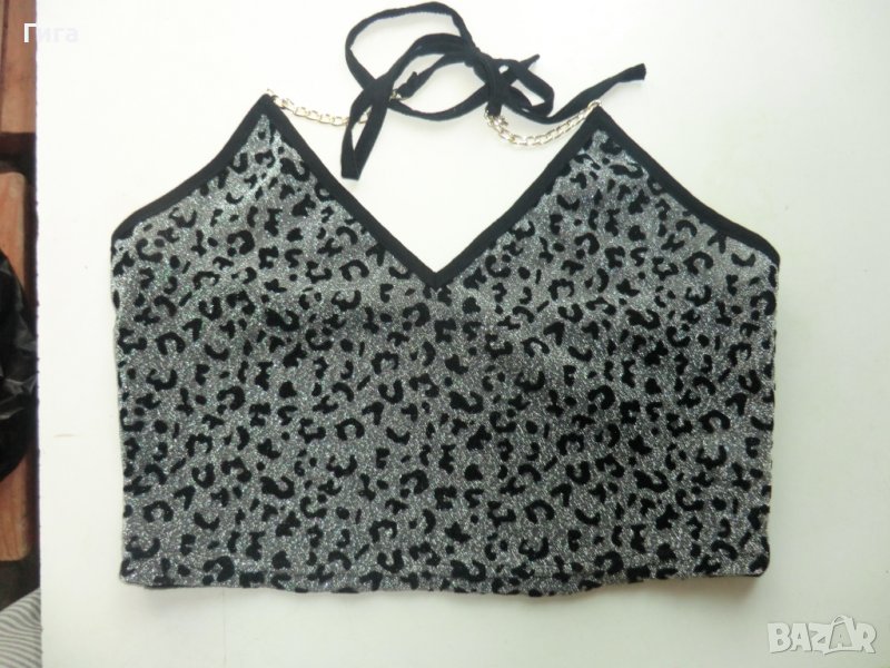 ефектно бляскаво бюстие на SHEIN, снимка 1