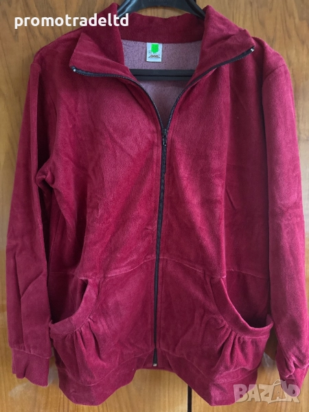 Българска плюшени дамски пижами дълъг ръкав плюш, снимка 1