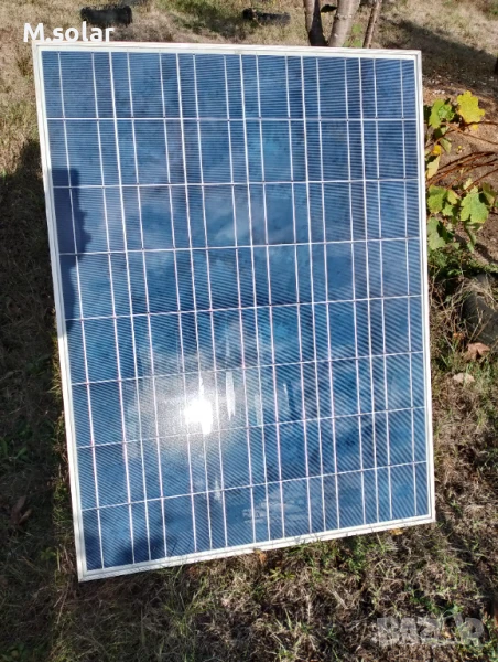 Соларна система комплект.Панел,контролер акумулатор кабели., снимка 1