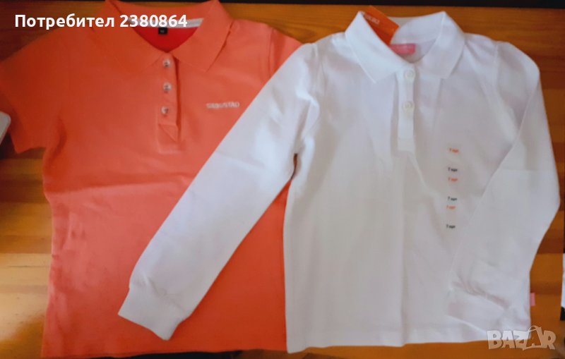 Нови блузки за момиченца-122-128, снимка 1