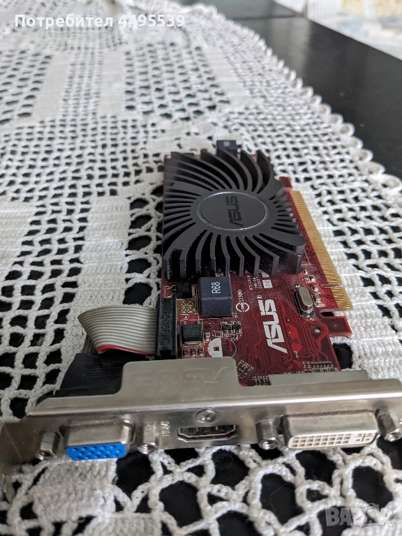 ASUS AMD Radeon EAH5450 SILENT/DI/1GD3(LP) безвентилаторна, снимка 1