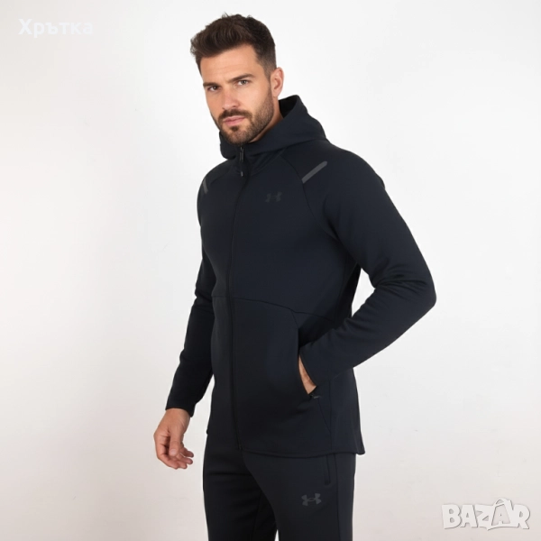 Under Armour Unstoppable Fleece - Оригинално мъжко горнище размер XL, снимка 1
