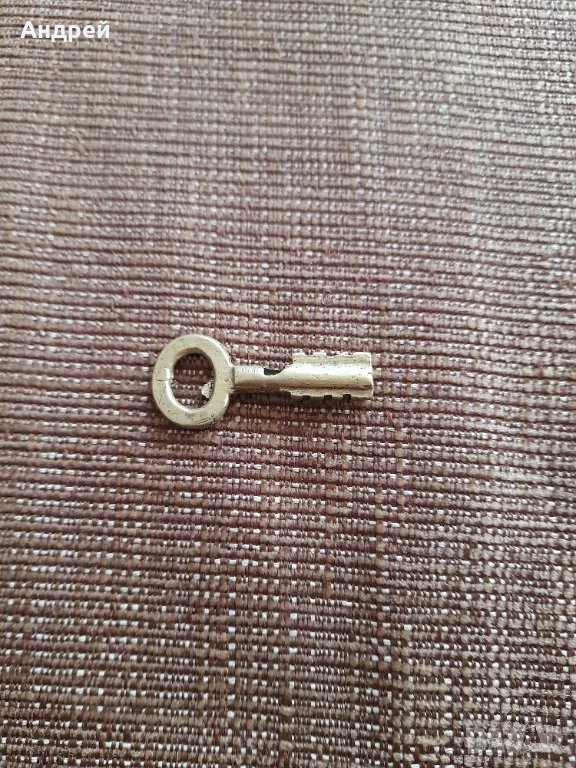 Стар метален ключ #21, снимка 1