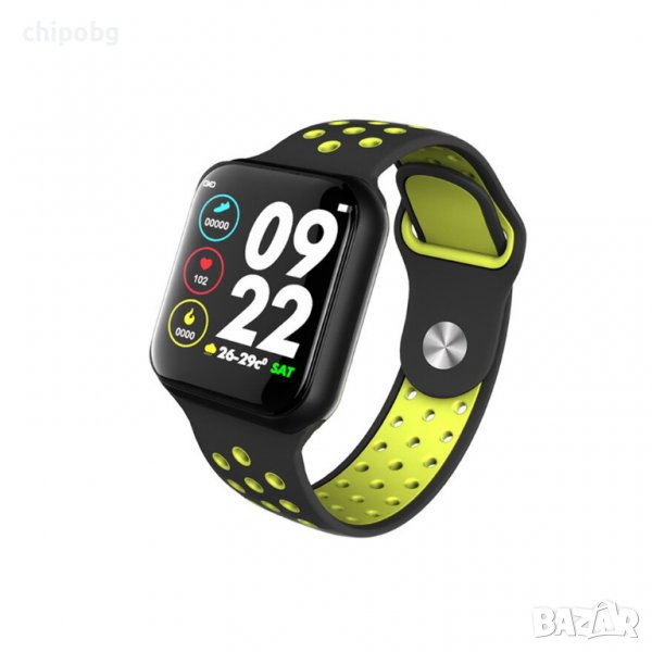 Смарт часовник F8, 37mm, Bluetooth, IP67, Различни цветове, снимка 1