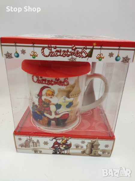 Термо коледна чаша 15х13х10, снимка 1