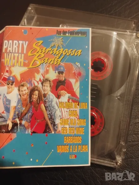 Saragossa Band - Party with Saragossa Band - аудио касета музика, снимка 1