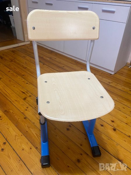 Ученически стол с регулируема височина, снимка 1