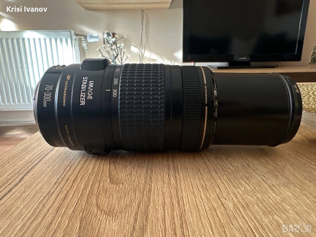 📷 Обектив Canon EF 70–300mm IS USM, снимка 1