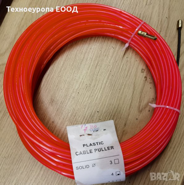 Рейка за изтегляне на кабели 20м /ф4мм, снимка 1