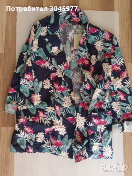 Лятно яке Жакет Сако ленено Ново, снимка 1