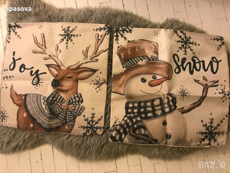 Два калъфа за възглавници 45х 45 см нови, снимка 1