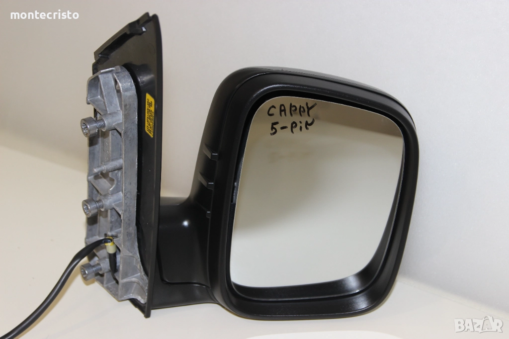 Дясно електрическо огледало VW Caddy (2004-2020г.) 2K1857508A / 5 пина / 2K1857502DB, снимка 1