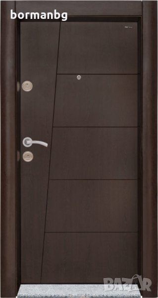 Борман Блиндирани Врати - SL-201- Венге3, снимка 1