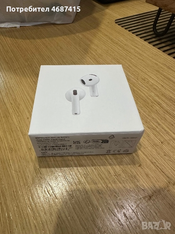 Apple AirPods 4 (ANC), снимка 1