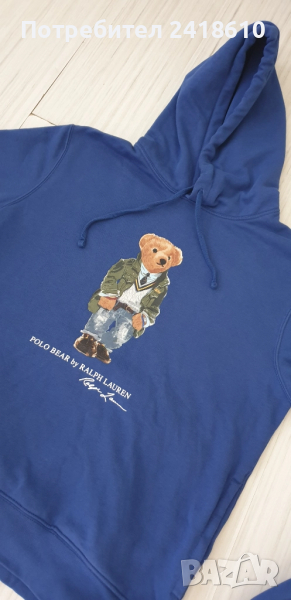 POLO Ralph Lauren Bear Hoodie Mens Size M ОРИГИНАЛ! Мъжки Суичър! , снимка 1