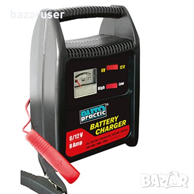 Зарядно за акумулатор 6/12V ,115W, 8А, снимка 1