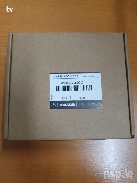 Секретни гайки оригинални Мазда OEM Mazda made in USA, снимка 1