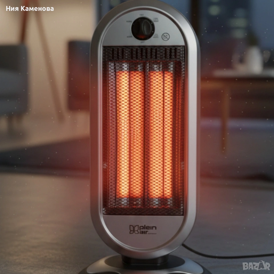 Plein Air Carbon Tower(CAN-900)–Инфрачервен нагревател с автоматично завъртане , снимка 1