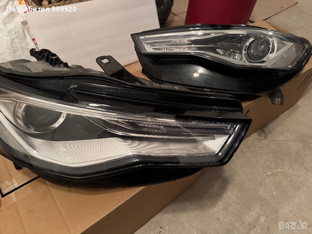 Фарове Ауди А6 Ц7 фейслифт , снимка 1
