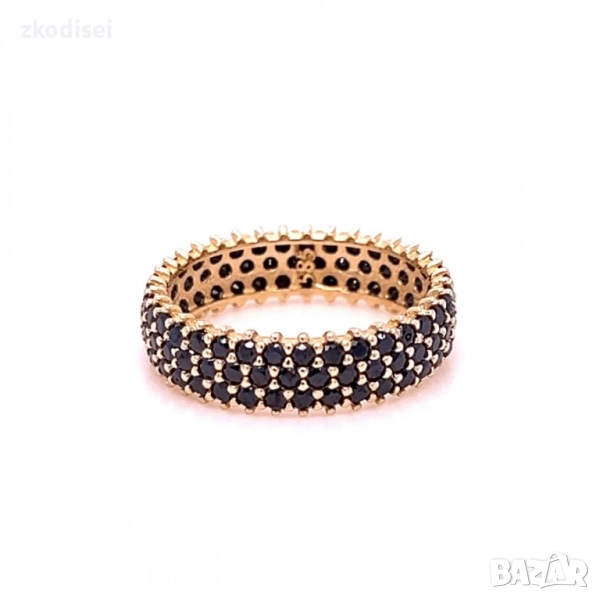 Златен дамски пръстен 3,04гр. размер:60 14кр. проба:585 модел:33619-6, снимка 1