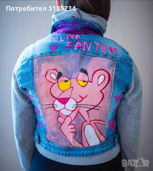 Ръчно рисувано яке, снимка 1