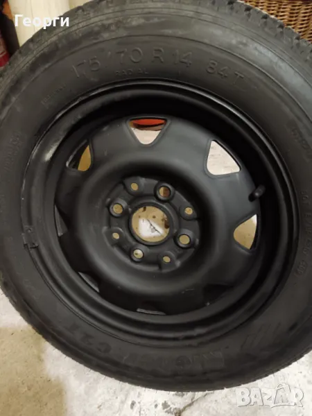 гума с джанта 14" Audi 80, снимка 1