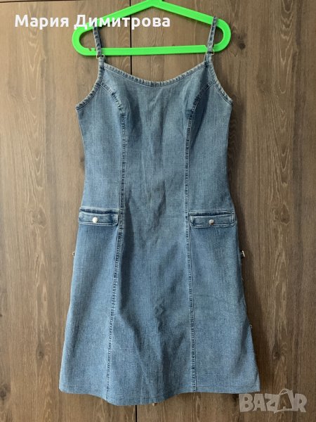 Дънкова рокля размер М, снимка 1
