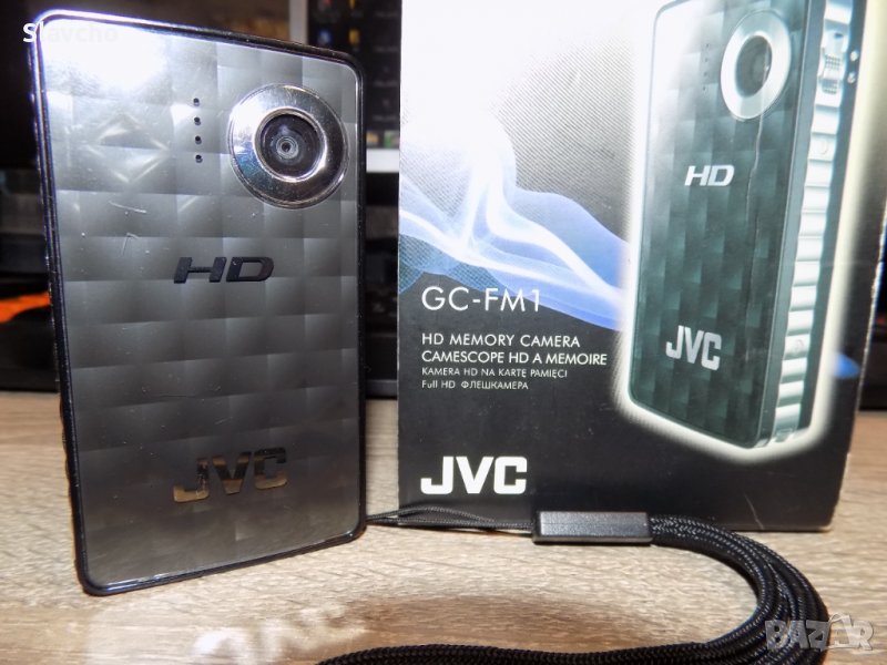 Видео фото камера/ JVC PICSIO GC FM1 HD MEMORY CAMERA (BLACK), снимка 1
