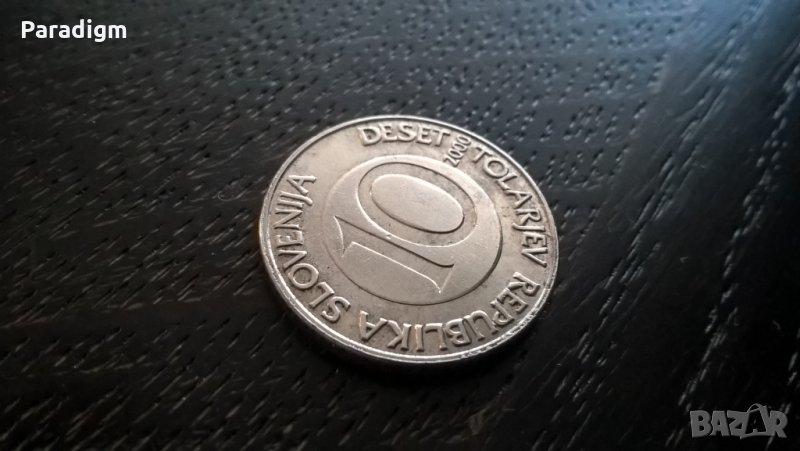 Mонета - Словения - 10 толара | 2000г., снимка 1