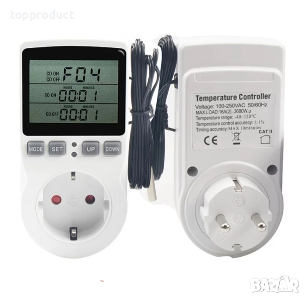 Терморегулатор, цикличен таймер 5в1, снимка 1