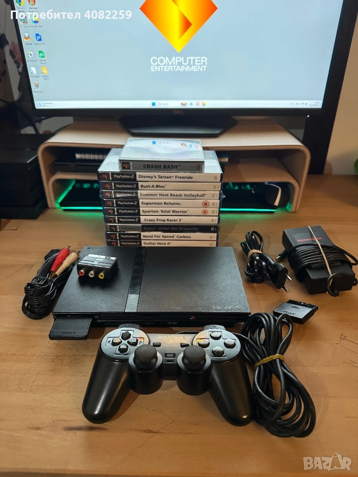Playstation 2 + игри, снимка 1