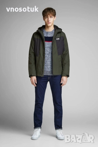 Мъжко яке  JACK & JONES размер S, снимка 2 - Якета - 51664081