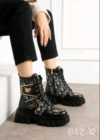 висококачествени дамски боти Christian Dior Louis Vuitton , снимка 3 - Дамски боти - 52158338