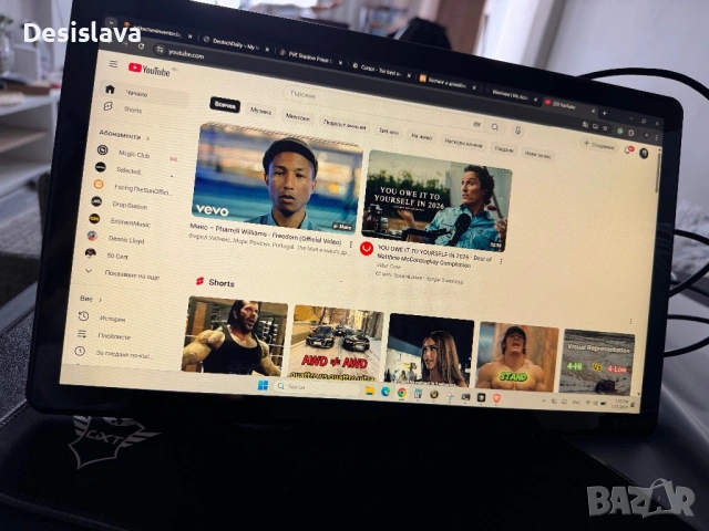 Преносим монитор с Touch screen, снимка 3 - Монитори - 53220495