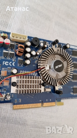AGP видеокарта GF7600GS 256MB DDR2 128bit Asus , снимка 8 - Видеокарти - 51690679