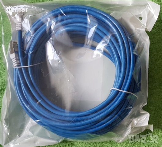 MEIPEK Ethernet кабел 60 м FTP гигабитов, против заглушаване, Cat 6, снимка 10 - Кабели и адаптери - 43569457